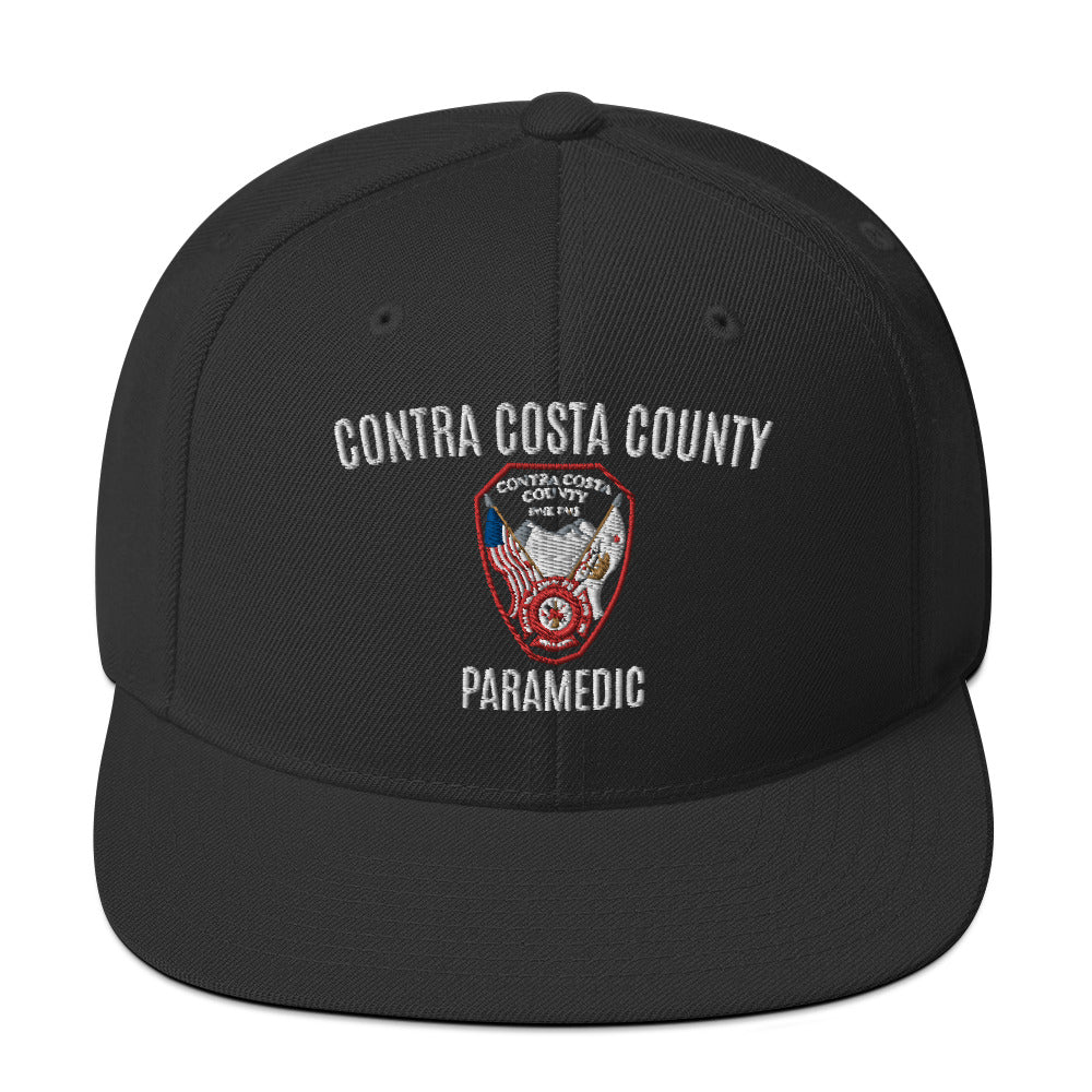 Contra Costa Paramedic Snapback Hat