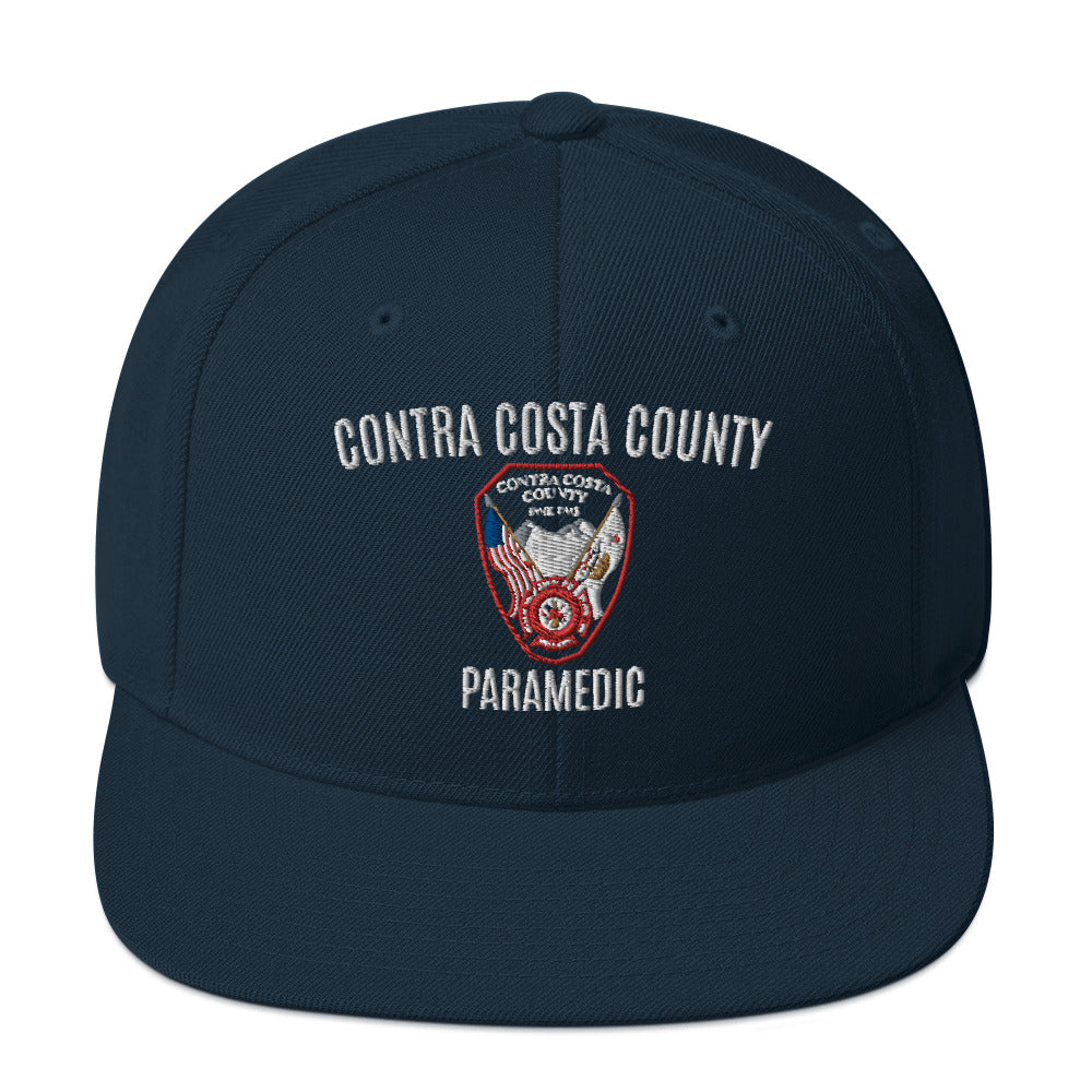 Contra Costa Paramedic Snapback Hat