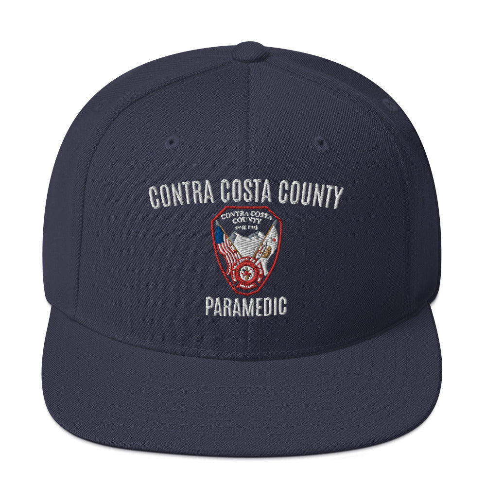Contra Costa Paramedic Snapback Hat