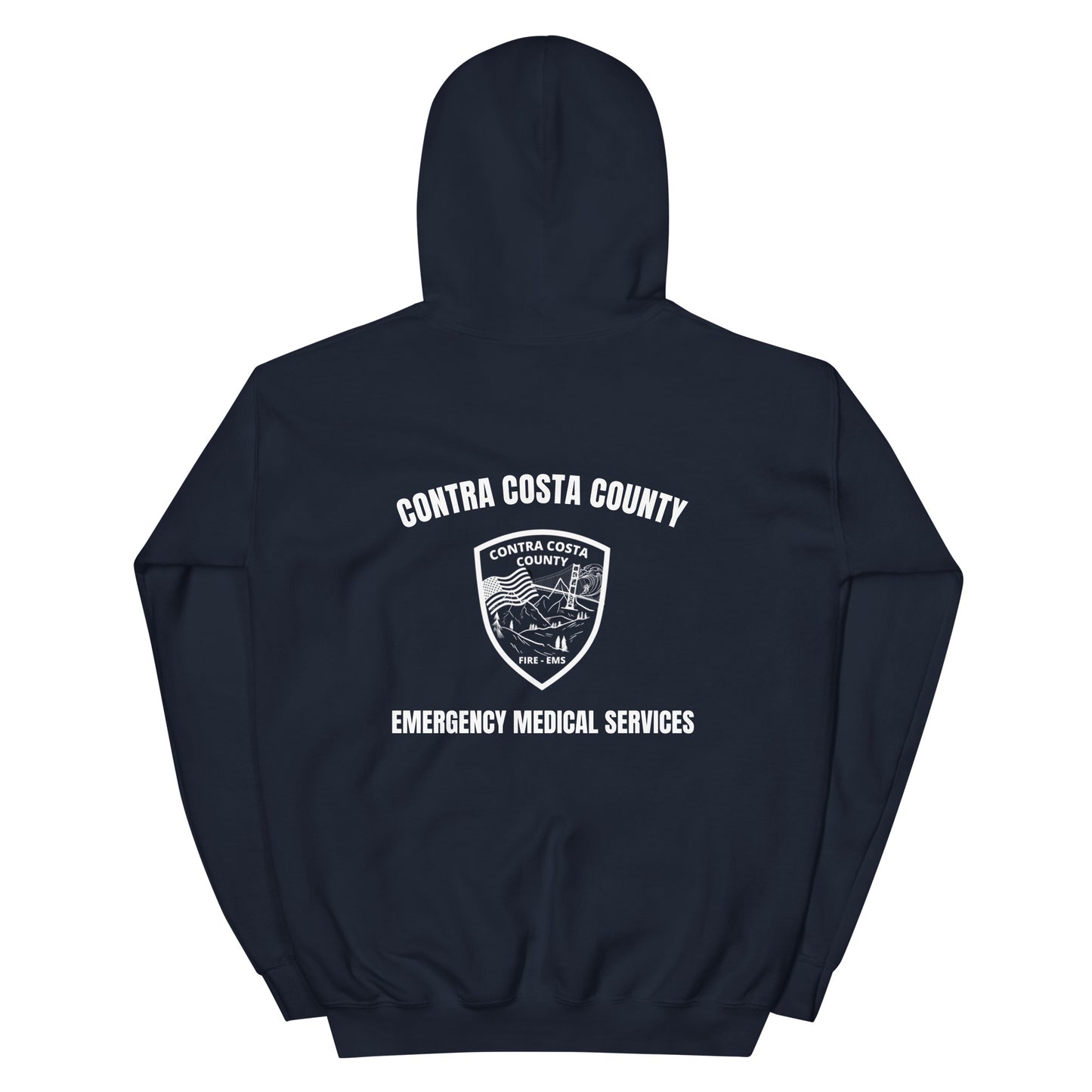 Contra Costa County Custom Embroidered Hoodie