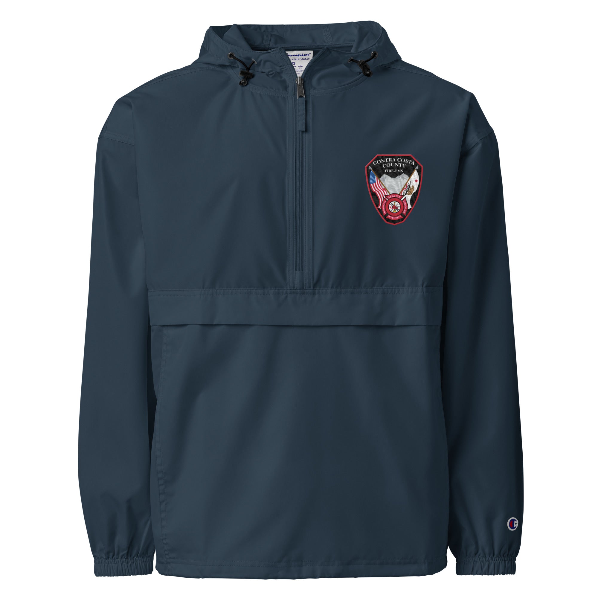 EMS Embroidered Packable Jacket – ResponderRacks
